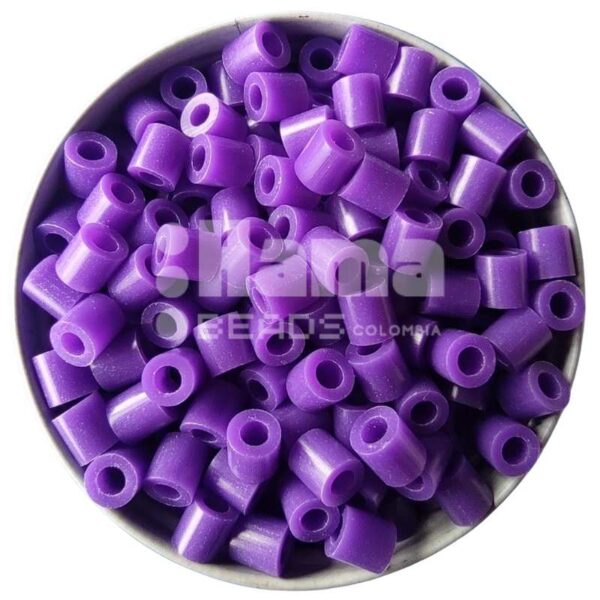 hamabeads color morado