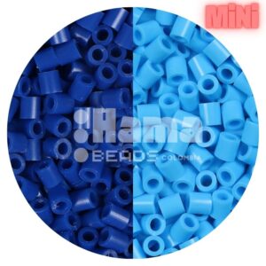 Hama beads MINI azul