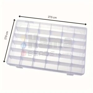 caja organizadora de hamabeads 36 espacios